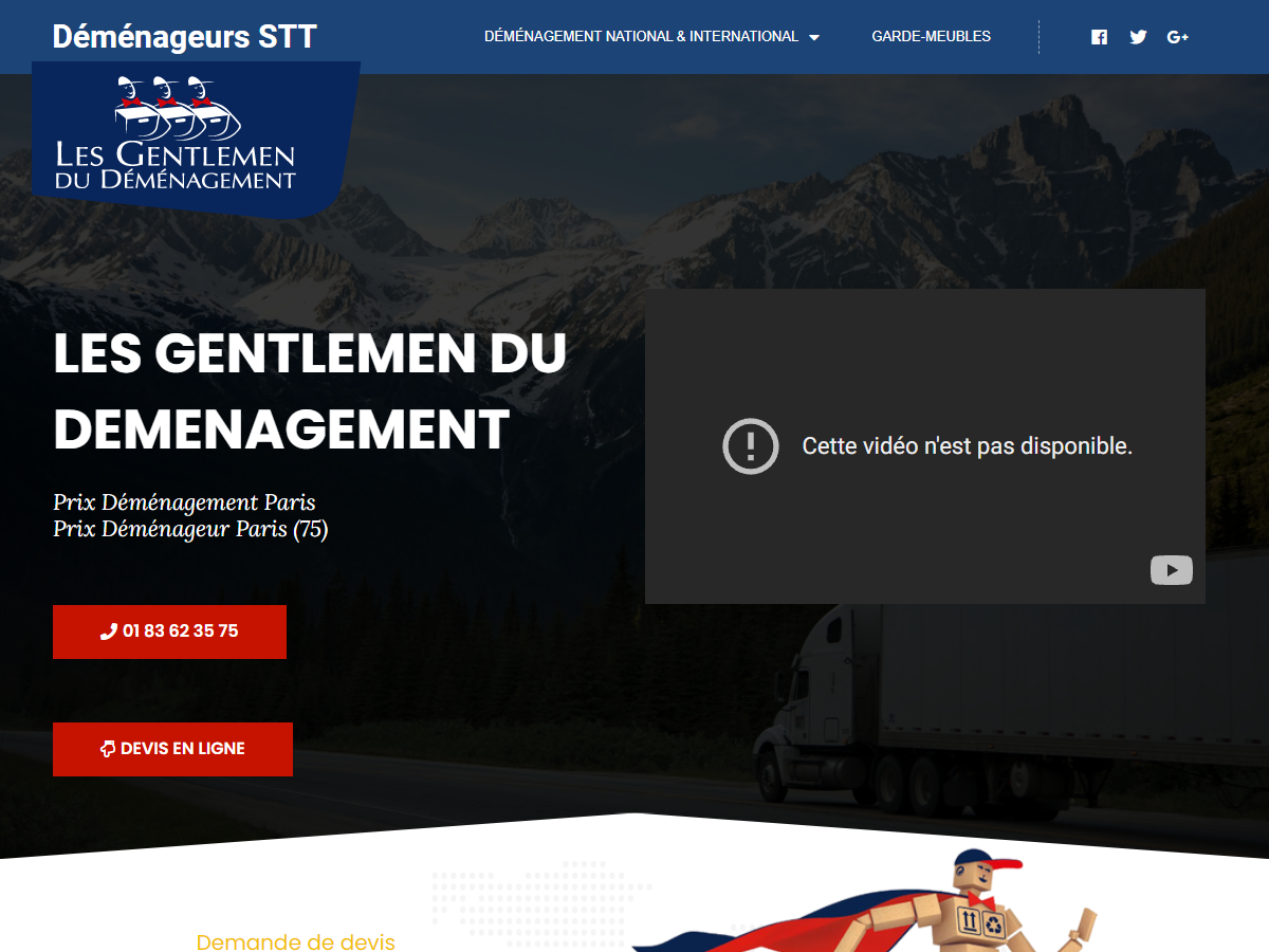 Entreprise de déménagement Paris